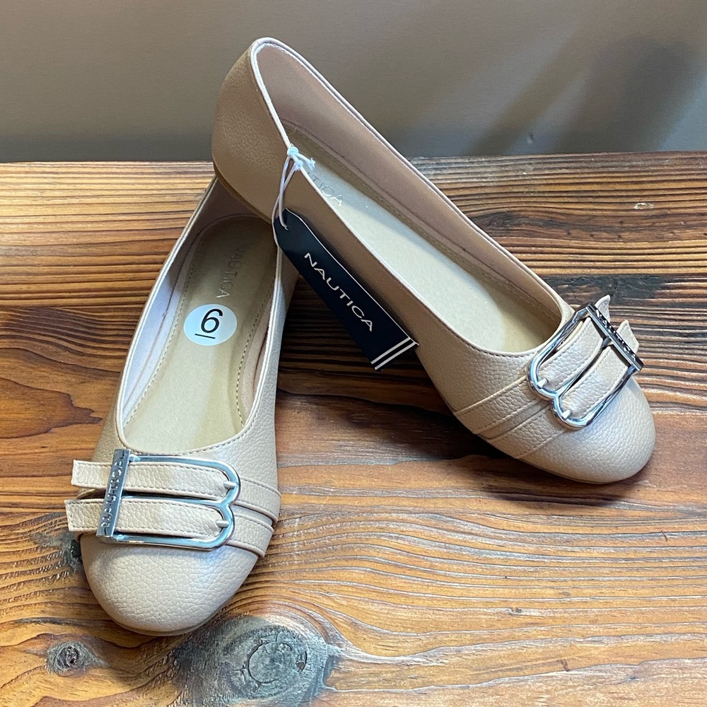 NWT Nautica Ballet Flats Size 6
